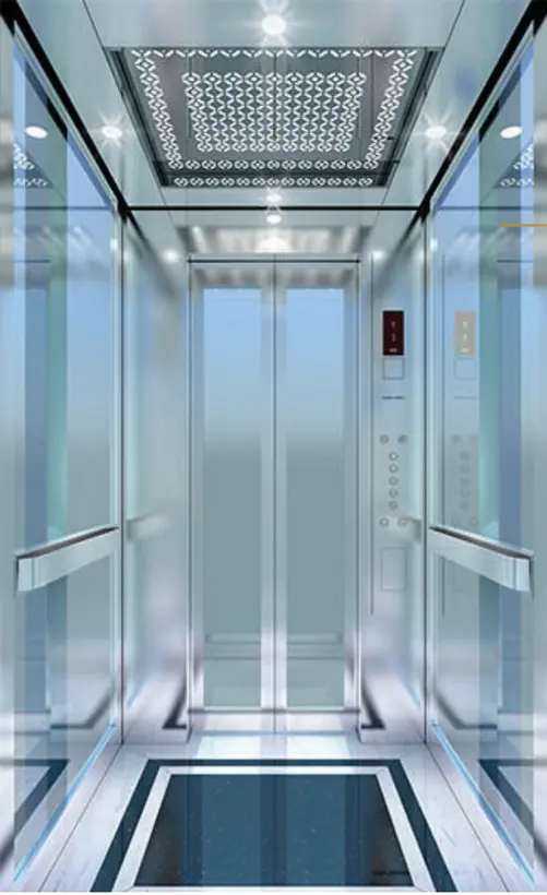 AS-P11 · Cabin inox vàng cao cấp