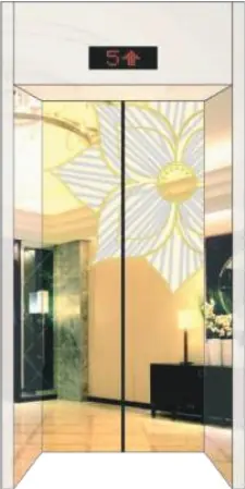 AS-HV04 · Cửa tầng hoa văn – phối cảnh sảnh