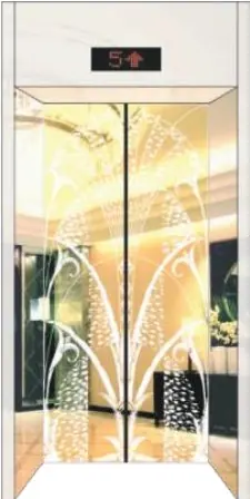 AS-HV05 · Cửa tầng hoa văn – phối cảnh sảnh