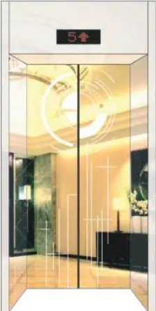 AS-HV06 · Cửa tầng hoa văn – phối cảnh sảnh