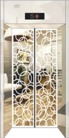 AS-HV17 · Cửa tầng hoa văn – phối cảnh sảnh