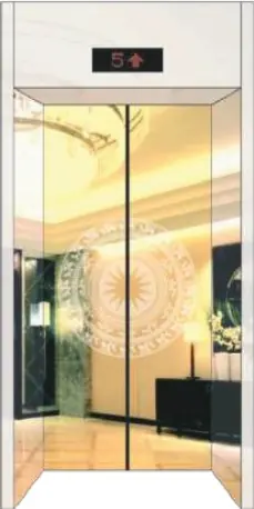 AS-HV21 · Cửa tầng hoa văn – phối cảnh sảnh