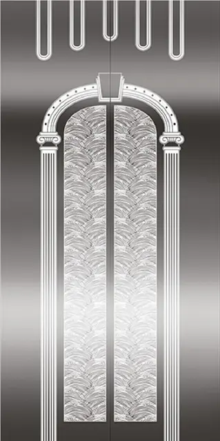 AS-HV26 · Hoa văn khắc trên inox
