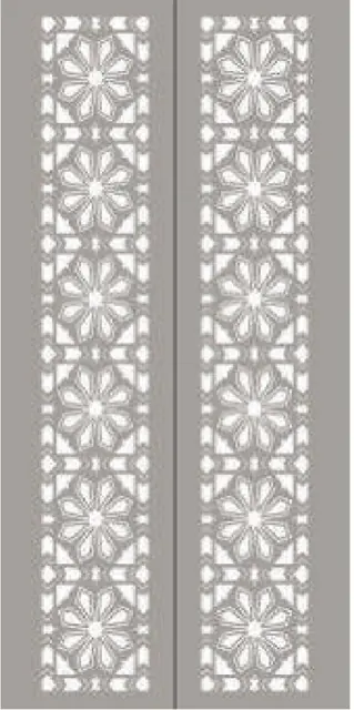 AS-HV52 · Hoa văn khắc trên inox