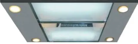 AS-T10 · Trần cabin khung đen, đèn LED