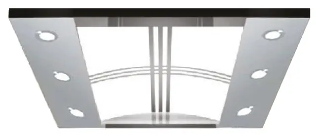 AS-T29 · Trần cabin inox, đèn LED